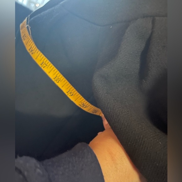 J.Crew Double Cloth Wool Peacoat — Italian Wool, Vintage Classic, Size 8 - Picture 14 of 15